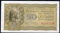 Argentinien (P 261a.1) 50 Centavos (1952) - UNC