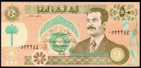 Irák (P 75) 50 dinárů (1990) - UNC