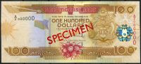 Salomonen (P 30a.2s) 100 Dollar (2006) - UNC - SPECIMEN