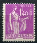 (1938) MiNr. 398 ** - Frankreich - Allegorie des Friedens