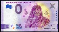 (2022-9) Itálie - Matka Tereza z Kalkaty - € 0,- pamětní suvenýr