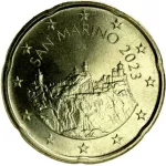 (2023) San Marino 20c - UNC Umlaufmünze in Kapsel
