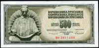Jugoslawien - (P91c) 500 DINARA 1986 - UNC