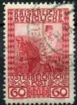 (1908) MiNr. 151 - O - Rakousko-Uhersko - František Josef I.