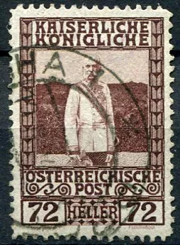 (1908) MiNr. 152 - O - Österreich-Ungarn - Briefmarke aus der Serie: 60. Jahrestag der Herrschaft von Kaiser Franz Joseph I.