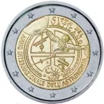 (2009) - 2 € - Vatikán - Rok astronomie (UNC)