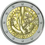 (2011) - 2 € - Vatikán - Světový den mládeže (UNC)