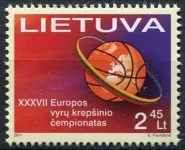 (2011) MiNr. 1055 ** - Litva - ME mužů v basketbalu