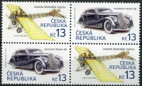 (2015) č. 838 - 839 ** - Česká republika - historické auto + letadlo (9)