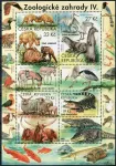 (2019) MiNr. 1036 - 1039 ** - Tschechische Republik - Naturschutz - Zoologische Gärten IV.