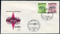 FDC MiNr. 716 - 717 (1) (2.5.1972) - SRN - EUROPA 1972