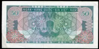 Südvietnam (P 25a) 50-Dong-Banknote (1969) 2/2