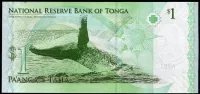 Tonga (P 37a) 1 T$ - Tonžská pa'anga (2009) - UNC