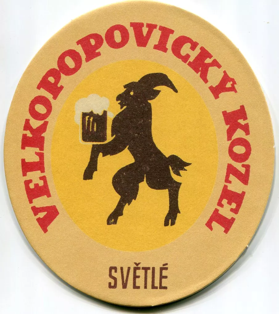 Velké Popovice - Velkopopovický kozel - Světlé - ALKOHOL ZA VOLANT NEPATŘÍ