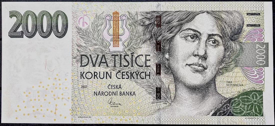 Česká republika (P 26e) 2000 Kč (2007)