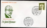 FDC MiNr. 644 (23.7.1970) - SRN - Dr. H.C. Gustav Heinemann (1899-1976)