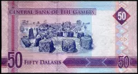 Gambia (P 34) 50 Dalasis Banknote (2015) - UNC