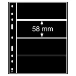 OPTIMA-Blätter - 4S - schwarz (10er-Pack)