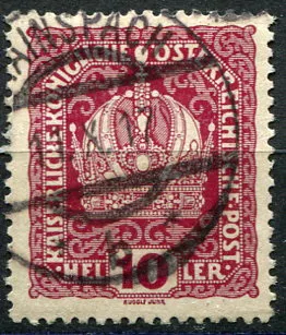 (1916) MiNr. 188 - O - Rakousko-Uhersko - Císařská koruna