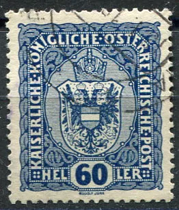 (1916) MiNr. 196 - O - Rakousko-Uhersko - Císařský znak