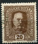 (1916) MiNr. 191 - O - Rakousko-Uhersko - František Josef I.
