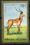(1964) MiNr. 104 A ** - Burundi - Letecká známka - Antilopa