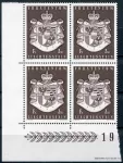 (1969) MiNr. 506 ** (4-er) - Liechtenstein - Staatswappen