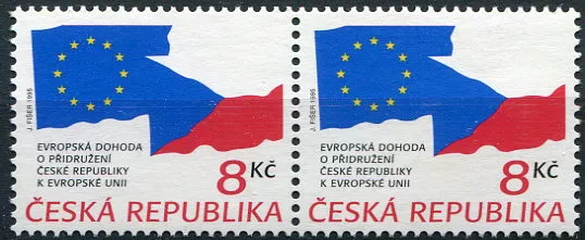 (1995) č. 63 ** (sp) - Česko - Dohoda o přidružení - VV - bez tisku černošedé barvy