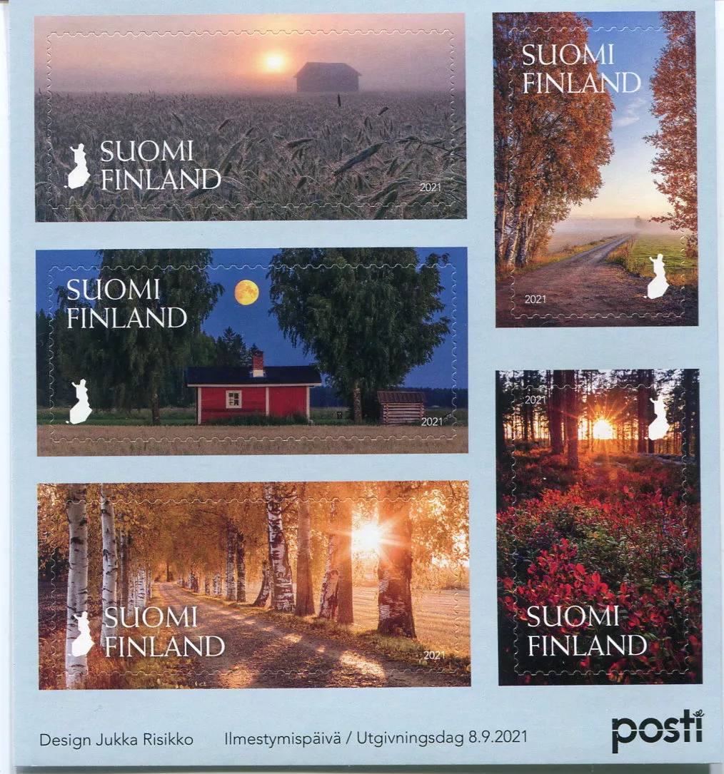 (2021) MiNr. 2755 - 2759 (BL. 103) - Finsko - Podzim ve Finsku