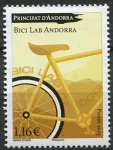 (2023) MiNr. 921 ** - Andora (Fr.) - Bici Lab Andorra