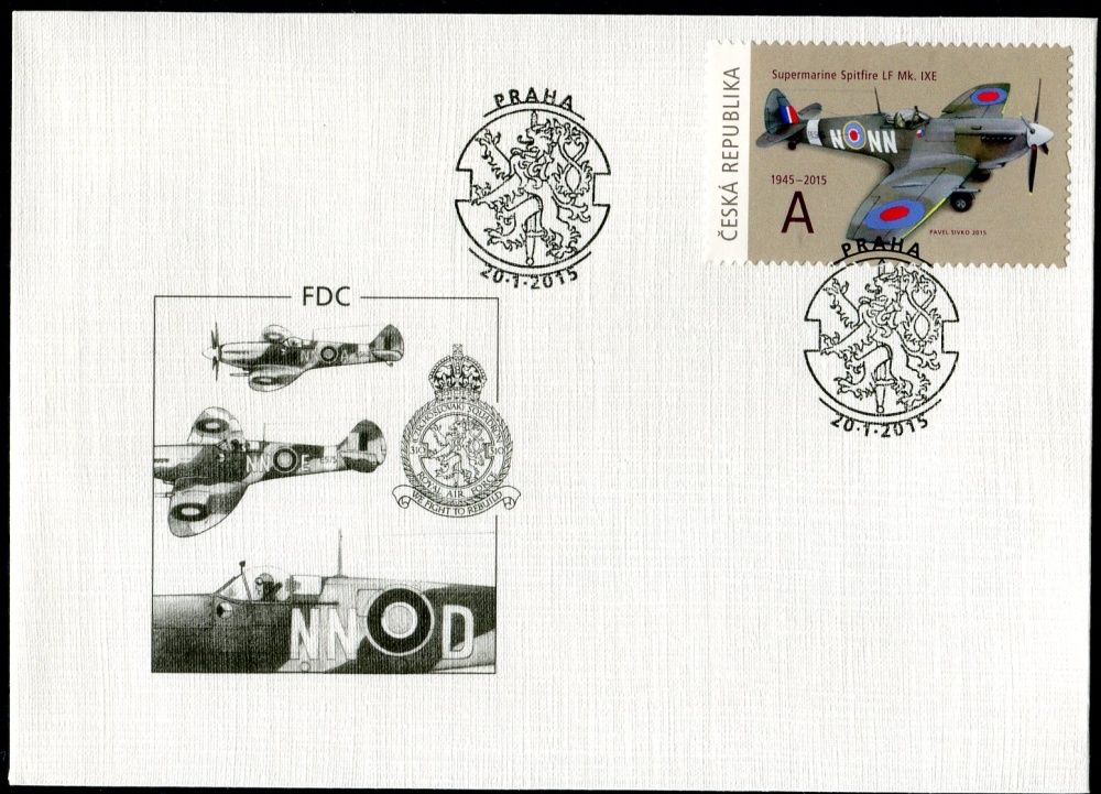 (2015) FDC 833 - 836 - S nimi přišla svoboda - Vojenská technika