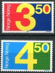 (1987) MiNr. 961 - 962 ** - Norwegen - briefmarken