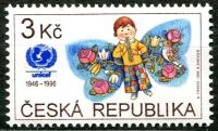 (1996) Nr. 121 ** (3 CZK) - Tschechische Republik - UNICEF