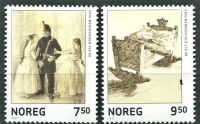 (2005) MiNr. 1520 - 1521 ** - Norwegen - briefmarken