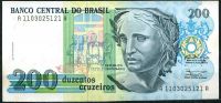 Brasilien (P 221) - 200 Cruzeiros (1990) - UNC