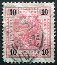 (1901) MiNr. 89 B - O - Österreich-Ungarn - Stempel: Franz Joseph I.