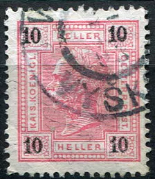 (1901) MiNr. 89 B - O - Österreich-Ungarn - Stempel: Franz Joseph I.
