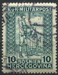 (1918) MiNr. 142 - O - Bosnien und Herzegowina (Österreich-Ungarn) - Kriegsinvalide