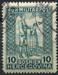 (1918) MiNr. 142 - O - Bosnien und Herzegowina (Österreich-Ungarn) - Kriegsinvalide