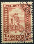 (1918) MiNr. 143 - O - Bosnien und Herzegowina (Österreich-Ungarn) - Kriegsinvalide
