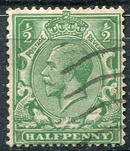 (1924) MiNr. 154 - O - Velká Británie - Král Jiří V.