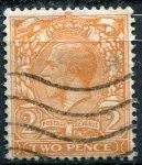 (1924) MiNr. 157 - O - Velká Británie - Král Jiří V.