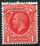 (1934) MiNr. 176 - O - Velká Británie - Král Jiří V.