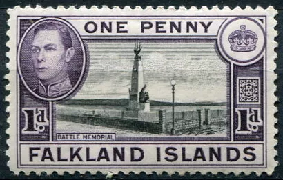 (1941) MiNr. 80 * - Falklandy - památník