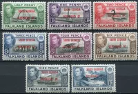 (1944) MiNr. B 1-8 ** - Falklandy - South Georgia dependency - kompletní série