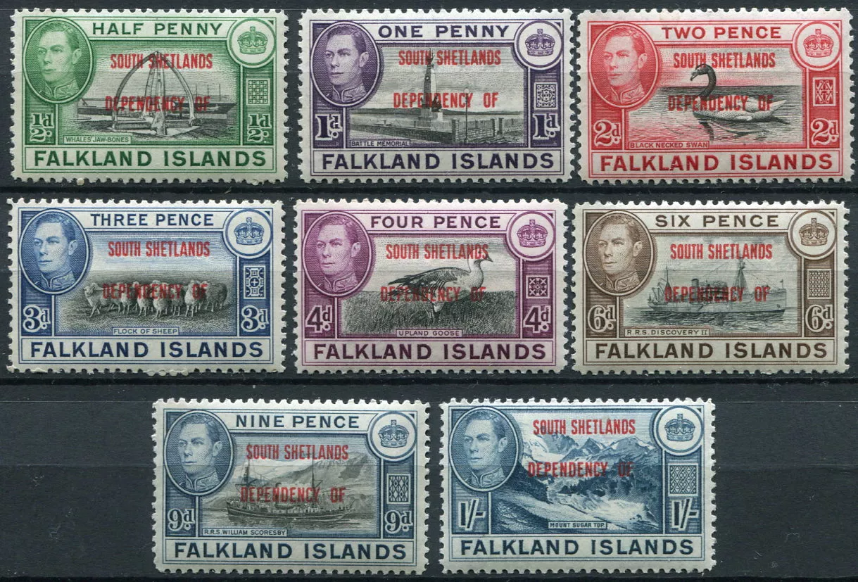 (1944) MiNr. SS 1-8 ** - Falklandy - South Shetlands dependency - kompletní série