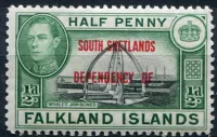 (1944) MiNr. SS 1 * - Falklandinseln - Abhängigkeit von den Süd-Shetlands - Ehrenmal