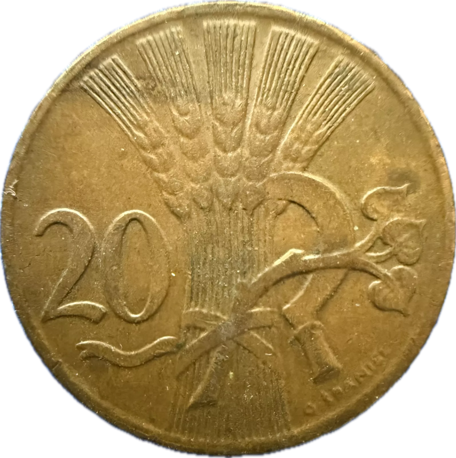 (1949) Tschechoslowakei - 20 hal. (km20)