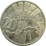 (1952) Tschechoslowakei - 20 hal. (km31)
