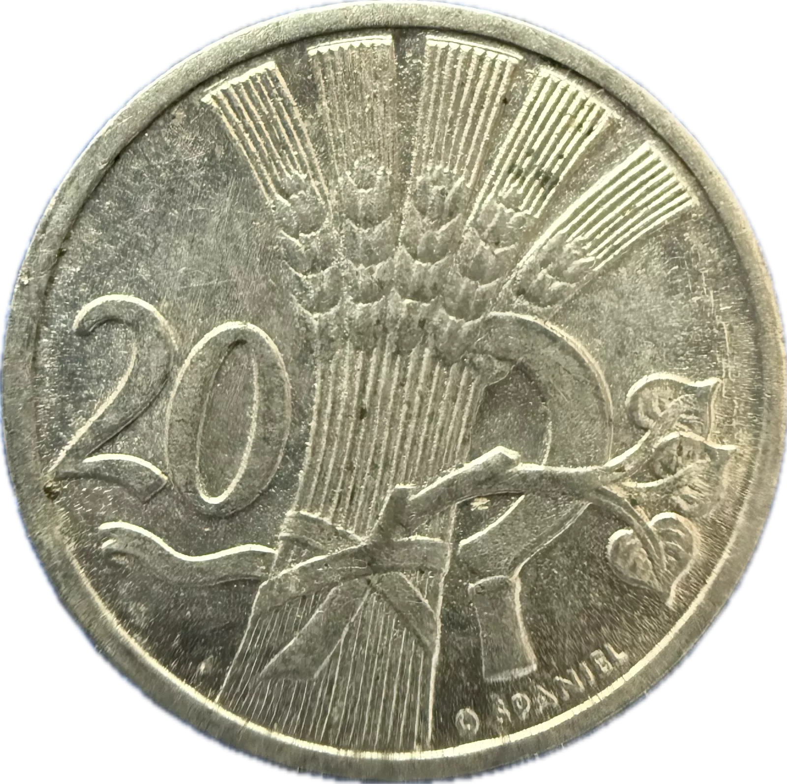 (1952) Československo - 20 hal.